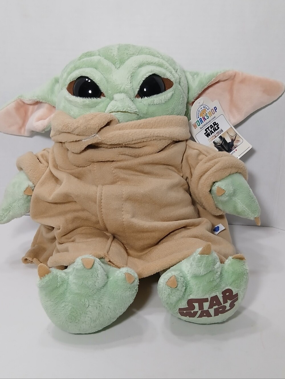 Build-A-Bear Grogu The Child Plush Star Wars Mandalorian Baby Yoda NEW W/ TAGS
